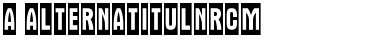 Download a_AlternaTitulNrCm Font