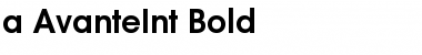 a_AvanteInt Bold Font
