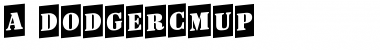 Download a_DodgerCmUp Font