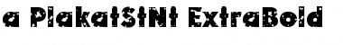 Download a_PlakatStNt Font