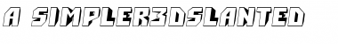 Download a_Simpler3DSltd Font