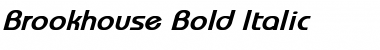 Bauhaus Bold Italic Font