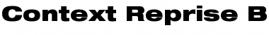 Download Context Reprise BlackExp SSi Font