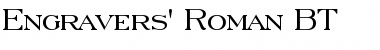 EngravrsRoman BT Regular Font