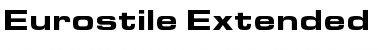 Eurostile Extended Bold Font