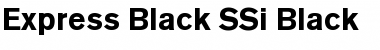 Download Express Black SSi Font