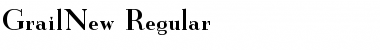 GrailNew Regular Font