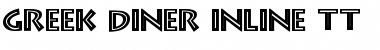 Download Greek Diner Inline TT Font