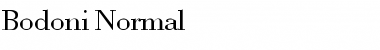 Download Bodoni-Normal Font