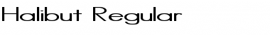 Halibut Regular Font