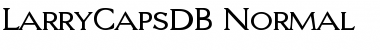 LarryCapsDB Normal Font