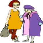 Lady & Older Woman
