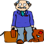 Man with Luggage 03