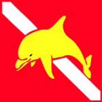 Flag - Dolphin