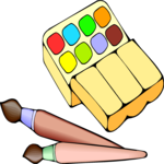 Watercolor & Brushes