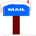 Winter Mail Box