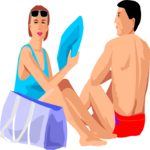 Couple on Beach 2