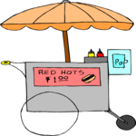 Hot Dog Cart 2