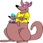 Kangaroo & Baby 5