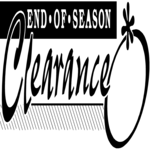 End-of-Season Clearance 1