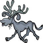 Moose - Antlers Tied On
