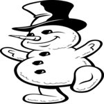 Snowman Dancing 1