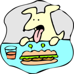 Dog & Sandwich