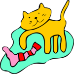 Cat & Sock