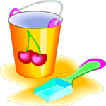 Sand Pail & Shovel 10