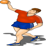 Athlete with Ball 4