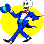 Skeleton in Suit