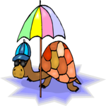 Turtle with Umbrella