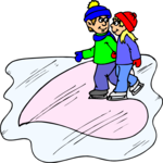 Ice Skating - Couple