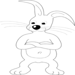 Rabbit - Arms Crossed