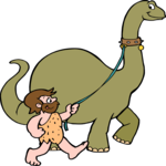 Dinosaur & Caveman 2