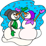 Snow-Couple
