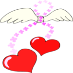 Hearts with Wings