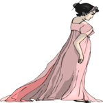 Woman in Evening Gown 10