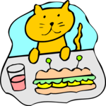 Cat & Sandwich