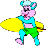 Surfer - Bear 1