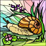 Snail & Flowers