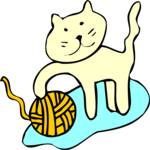 Cat with Yarn 6