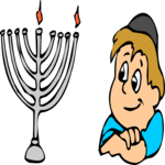 Menorah & Boy 1