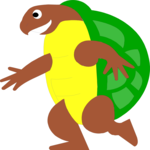 Turtle Running 1