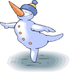 Snowman Dancing 4