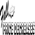 Fall Price Decreases