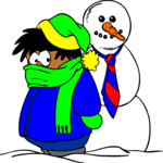 Snowman & Boy 2