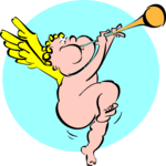 Cherub Trumpeting