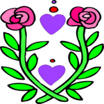 Heart & Flower Design 2