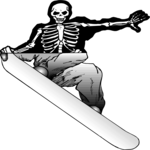 Snowboarder - Xray 1